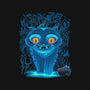 Blue Demon Cat-None-Glossy-Sticker-rmatix