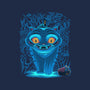 Blue Demon Cat-None-Polyester-Shower Curtain-rmatix