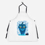 Blue Demon Cat-Unisex-Kitchen-Apron-rmatix