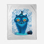 Blue Demon Cat-None-Fleece-Blanket-rmatix