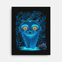 Blue Demon Cat-None-Stretched-Canvas-rmatix