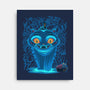 Blue Demon Cat-None-Stretched-Canvas-rmatix