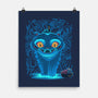 Blue Demon Cat-None-Matte-Poster-rmatix