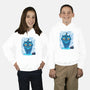 Blue Demon Cat-Youth-Pullover-Sweatshirt-rmatix