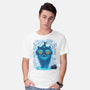 Blue Demon Cat-Mens-Basic-Tee-rmatix