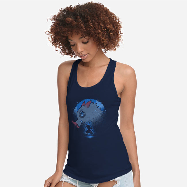 The Beast Breather-Womens-Racerback-Tank-grevalra