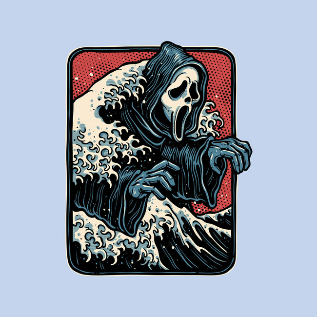 Ghost Wave-Unisex-Kitchen-Apron-glitchygorilla