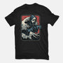 Ghost Wave-Mens-Basic-Tee-glitchygorilla
