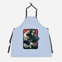 Ghost Wave-Unisex-Kitchen-Apron-glitchygorilla