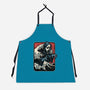 Ghost Wave-Unisex-Kitchen-Apron-glitchygorilla