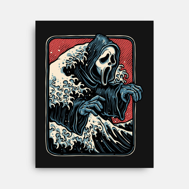 Ghost Wave-None-Stretched-Canvas-glitchygorilla