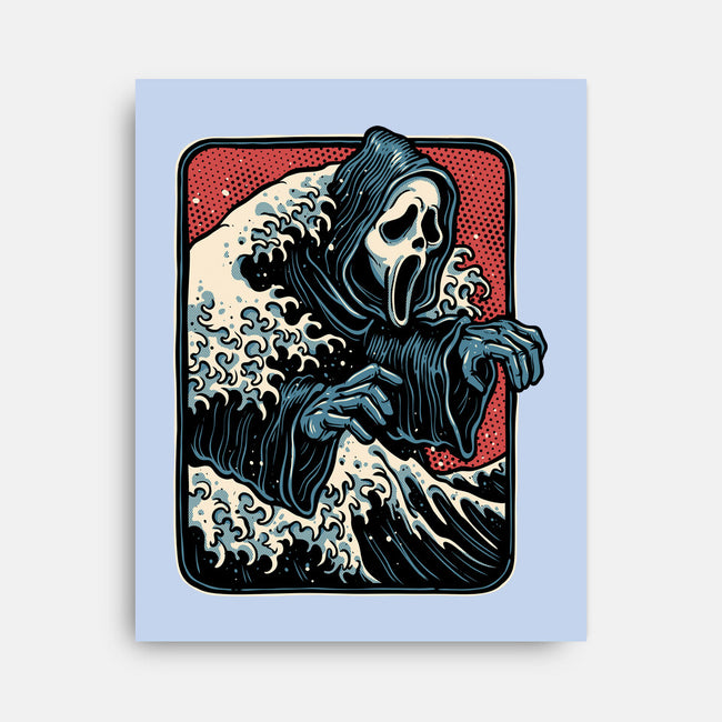 Ghost Wave-None-Stretched-Canvas-glitchygorilla