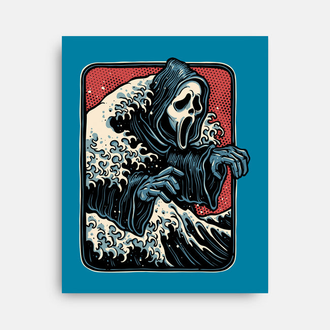 Ghost Wave-None-Stretched-Canvas-glitchygorilla