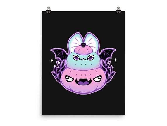 Halloween Pastel Goth Bat