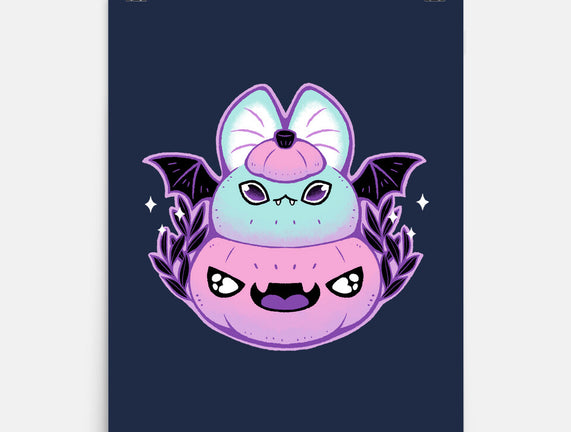 Halloween Pastel Goth Bat