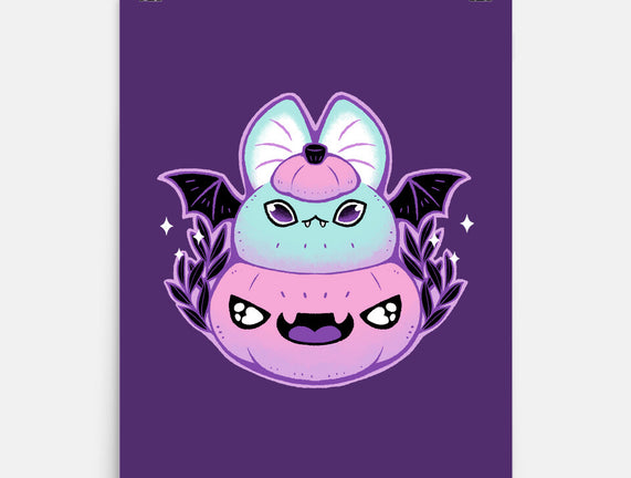 Halloween Pastel Goth Bat