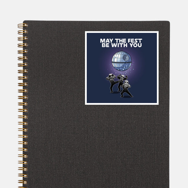 May The Fest Be With You-None-Glossy-Sticker-Lorets