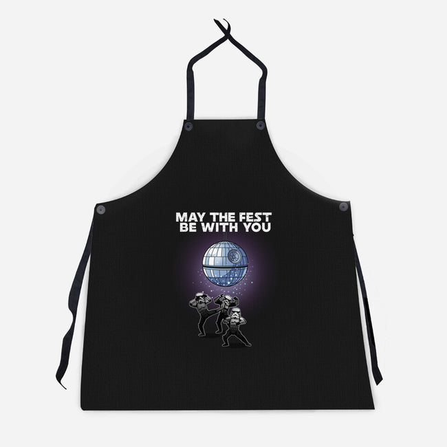 May The Fest Be With You-Unisex-Kitchen-Apron-Lorets