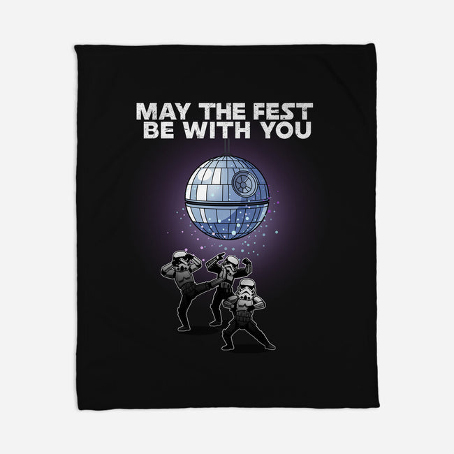 May The Fest Be With You-None-Fleece-Blanket-Lorets
