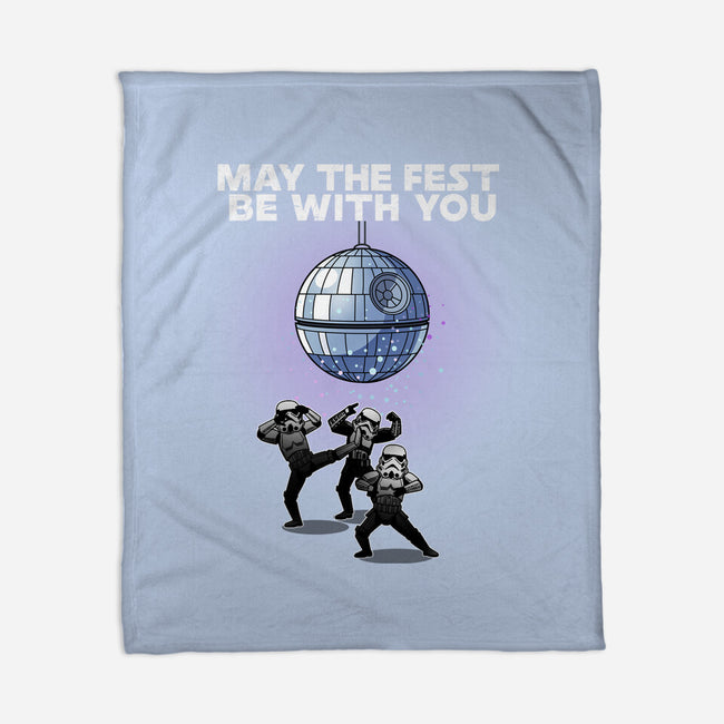 May The Fest Be With You-None-Fleece-Blanket-Lorets