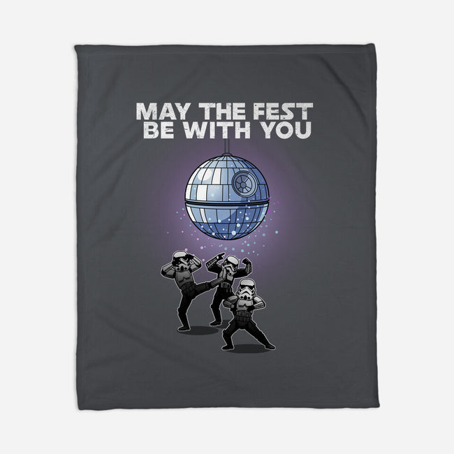 May The Fest Be With You-None-Fleece-Blanket-Lorets