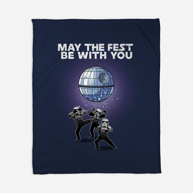 May The Fest Be With You-None-Fleece-Blanket-Lorets