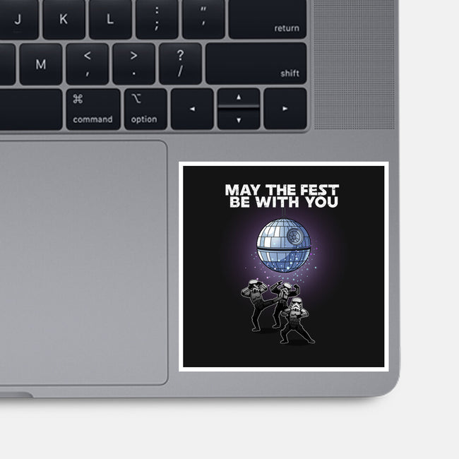 May The Fest Be With You-None-Glossy-Sticker-Lorets
