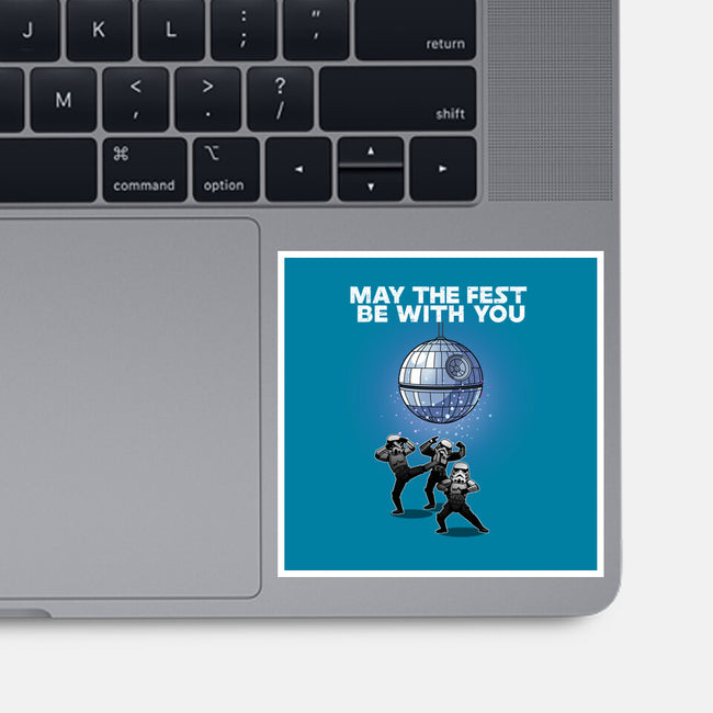 May The Fest Be With You-None-Glossy-Sticker-Lorets