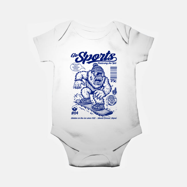 Go Sports Yeti-Baby-Basic-Onesie-Eoli Studio