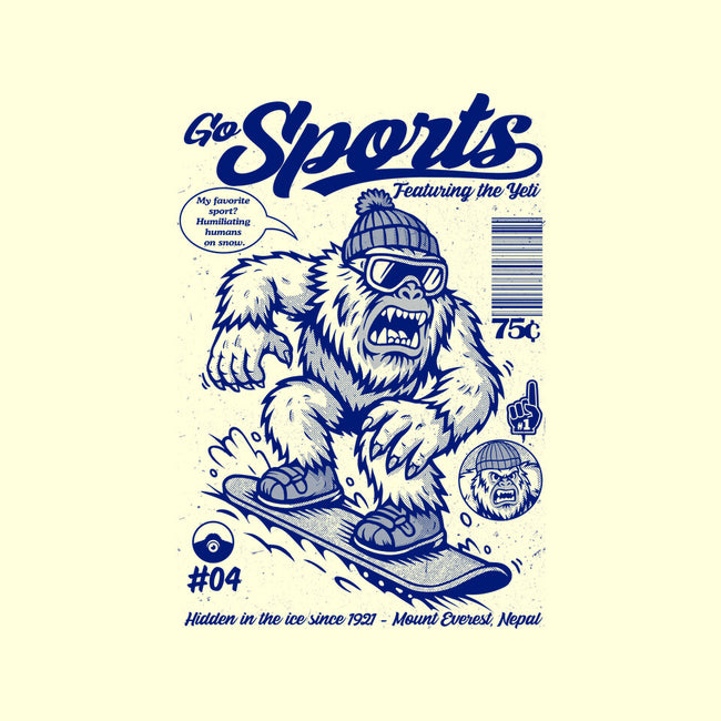 Go Sports Yeti-Unisex-Kitchen-Apron-Eoli Studio