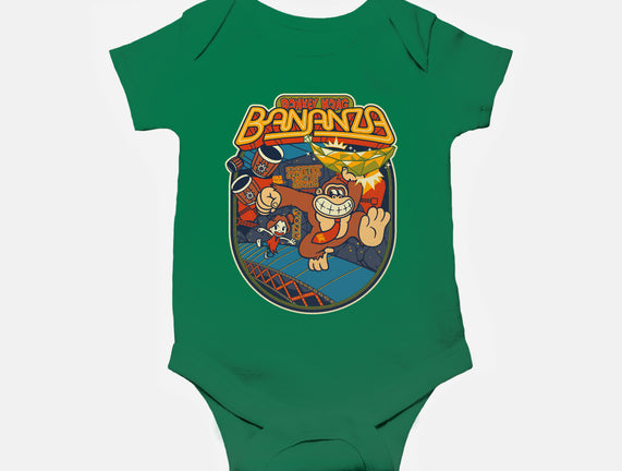 DK Bananza Retro Poster