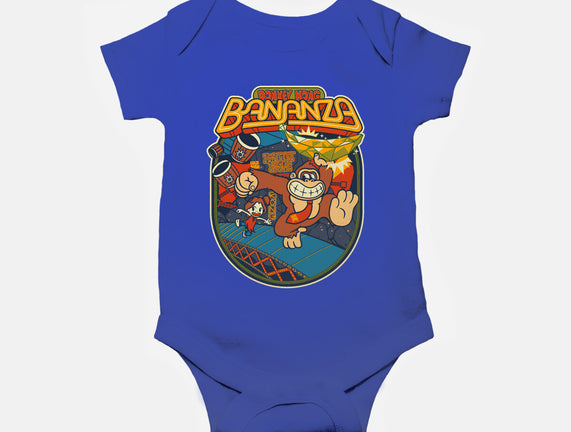 DK Bananza Retro Poster