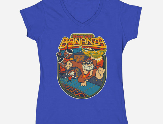 DK Bananza Retro Poster