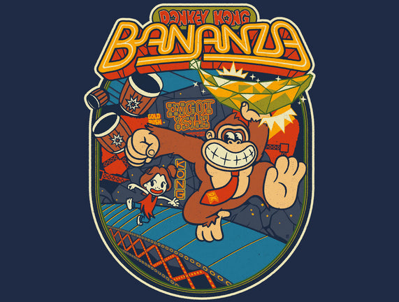 DK Bananza Retro Poster