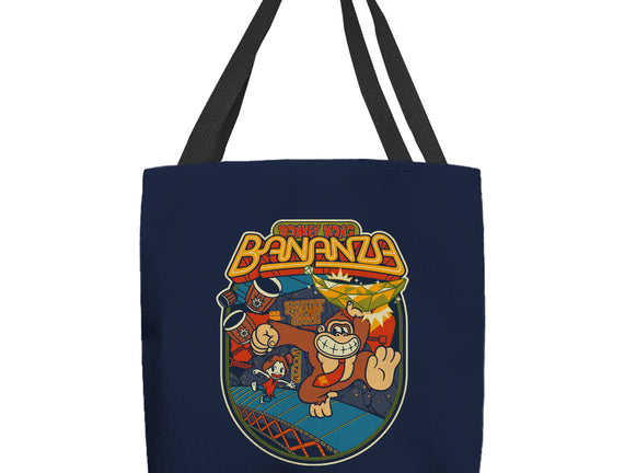 DK Bananza Retro Poster