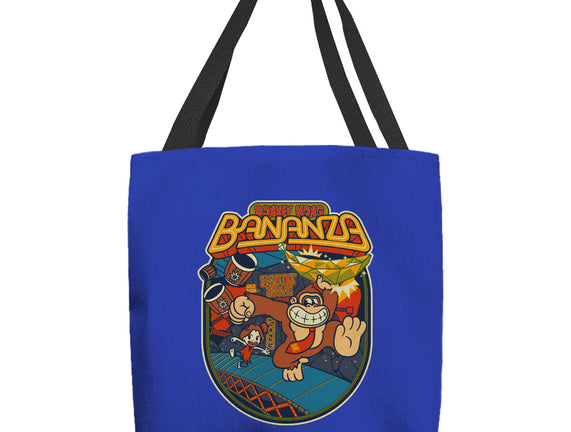 DK Bananza Retro Poster