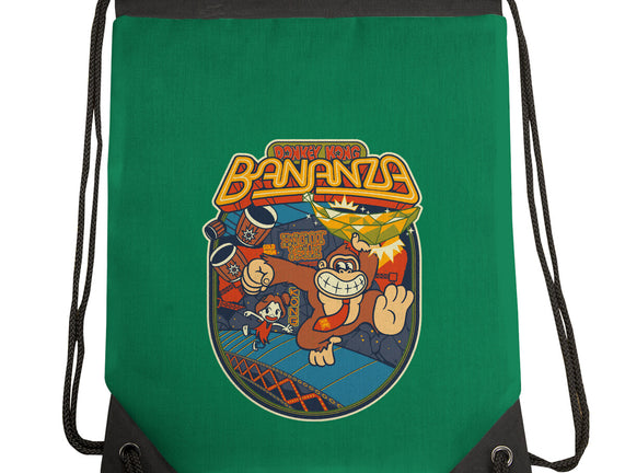 DK Bananza Retro Poster