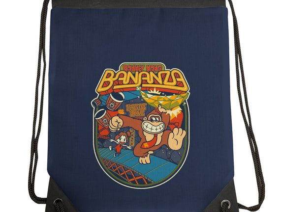 DK Bananza Retro Poster