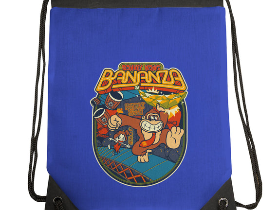 DK Bananza Retro Poster