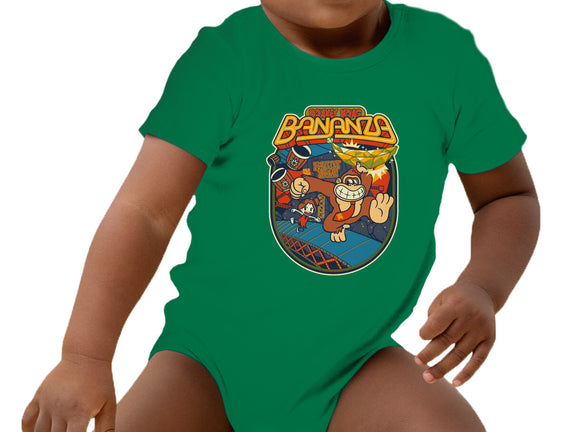 DK Bananza Retro Poster