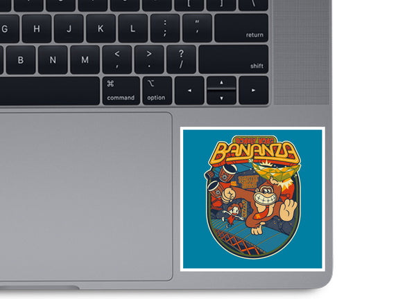 DK Bananza Retro Poster