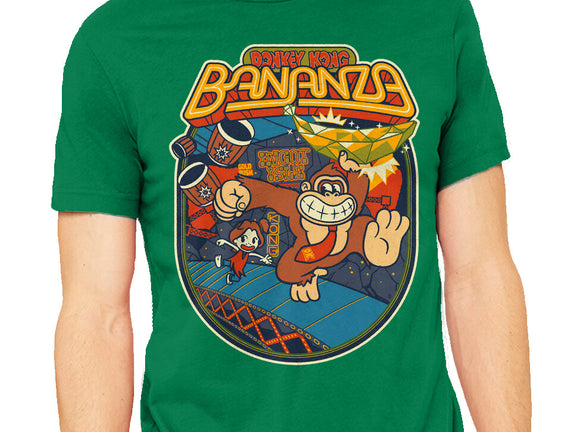 DK Bananza Retro Poster