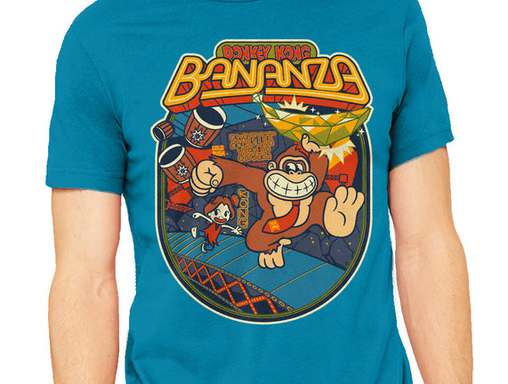 DK Bananza Retro Poster