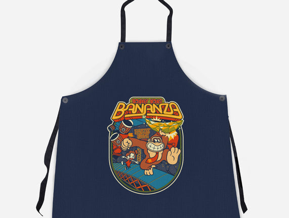 DK Bananza Retro Poster