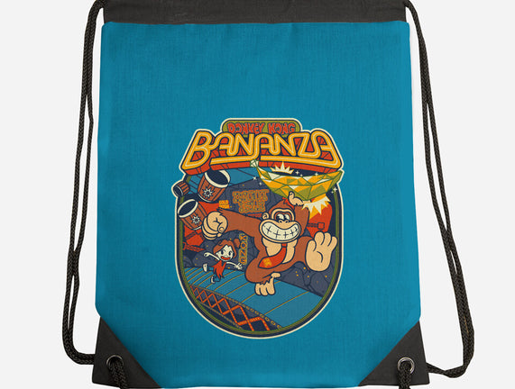 DK Bananza Retro Poster