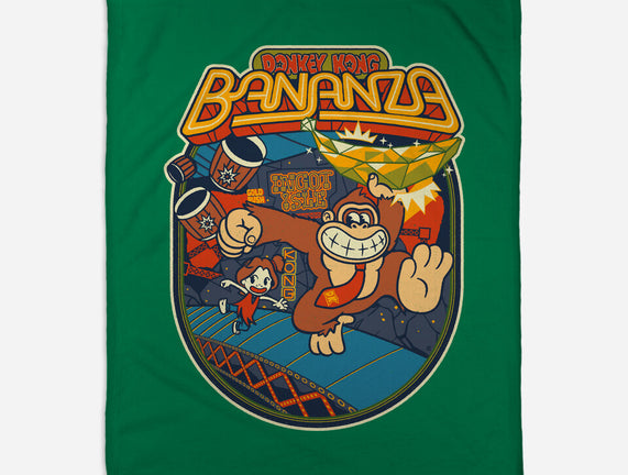 DK Bananza Retro Poster