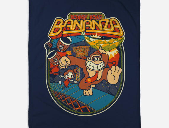 DK Bananza Retro Poster
