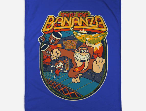DK Bananza Retro Poster