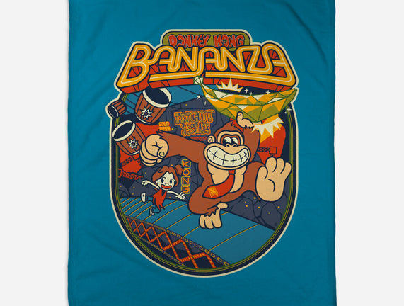 DK Bananza Retro Poster