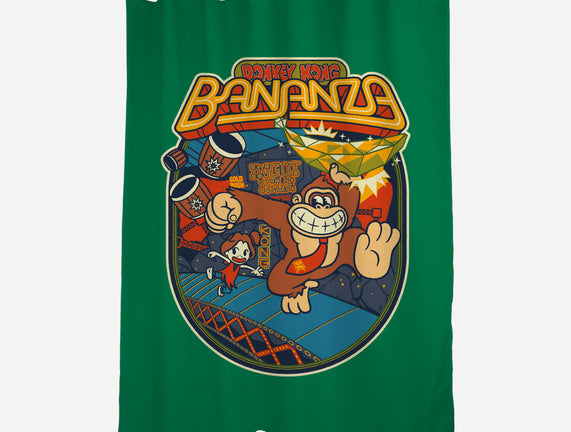 DK Bananza Retro Poster